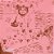 Pacote 5 Folhas EVA Estampado 40x60cm VINTAGE Salmon - Imagem 3