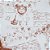 Pacote 5 Folhas EVA Estampado 40x60cm VINTAGE Branco - Imagem 3