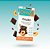 ONLY4 70% cacau c/Fruit Pêssego 70g - Display com 6 - Imagem 1