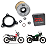 Filtro de Óleo + Junta e Anéis de Vedação - Royal Enfield Himalayan/Scran 888464 - Imagem 1