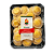 Ravioli Sol de Pera Caramelizada com Queijo Gorgonzola Atalaia - 500g - Imagem 1