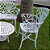 Conjunto Primavera com Mesa 2 Cadeiras Aluminio e Namoradeira Jardim - Imagem 3