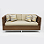 Conjunto de Sofá Tulipa Completo com 2 Poltronas e Mesinhas Fibra Sintética Área Externa e Interna - Imagem 2