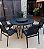 Jogo Conjunto Lótus com Mesa com Centro Giratória 1,40m e 6 Cadeiras Aluminio e Tela Sling - Imagem 6