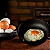 Frigideira Egg Pan Ferro de Fundido Para Ovos com Cabo Madeira - Imagem 3