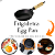 Frigideira Egg Pan Ferro de Fundido Para Ovos com Cabo Madeira - Imagem 2