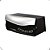 Caixa Correio Correspondência Frente Aluminio para Embutir Muro 15x25x12cm - Imagem 2