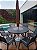 Kit 8 Cadeiras Lótus Aluminio e Tela Sling para Piscina Jardim Área Externas e Internas - Imagem 6
