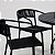 Conjunto de Mesa Alumínio 6 Cadeiras Lavanda Trama Corda Náutica Confortáveis - Imagem 4
