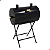 Churrasqueira Bafo Grill Extra Grande com Suporte BBQ Preta - Imagem 3