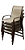 Conjunto Lótus Mesa 1,00m + 4 Poltronas Alumínio e Tela Sling - Imagem 8