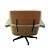 Poltrona Lounge Charles Eames Com Puff Base de Alumínio - Imagem 6