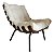 Cadeira Decorativa Costela Com Puff - Imagem 8