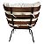 Cadeira Decorativa Costela Com Puff - Imagem 10