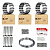 Cerca Concertina 45cm 15 Metros Kit Completo Cod 79 - Imagem 1