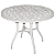 Conjunto de Mesa 4 Cadeiras Liz Alumínio Fundido + Guarda Sol - Imagem 5
