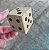 Kit 2 Dados 6 Lados para Jogos RPG, Clube, Festa, Jogos Familiares - Imagem 2