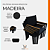 Jogo de Mesa Ripada com 6 Cadeiras para Jardim Área Externa + Guarda Sol - Imagem 5