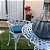 Conjunto de Mesa Viena 4 Cadeiras com Almofadas para Jardim Piscina Área Externa - Imagem 10