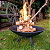 Kit 2 Poltronas Jardim Estrela Corda Náutica + Lareira de Ferro Externa - Imagem 8