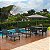 Kit Completo Móveis Piscina Mesa 1,40m Alumínio + Cadeiras e Espreguiçadeiras - Imagem 2