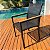 Kit Amélia Mesa Ripada 1,20m + 5 Poltronas + 2 Espreguiçadeiras Piscina e Guarda Sol - Imagem 6