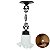 Luminária Colonial Decorativa para Teto com Corrente Atlanta - Imagem 1