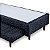 Base Cama Bibox Sommier Plus Preto Pés de Madeira Orthocrin - Imagem 3