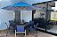 Ombrelone Guarda Sol 3mts Madeira + Base 40kg Praia Piscina Jardim - Imagem 11