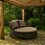Chaise Sofá Delta 1,40m Estrutura Alumínio Corda Náutica Jardim Piscina - Imagem 2