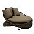 Chaise Sofá Delta 1,40m Estrutura Alumínio Corda Náutica Jardim Piscina - Imagem 6