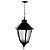 Luminária Teto Colonial Aluminio com Corrente Italiana Grande - Imagem 4