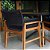 Conjunto Mesa Jantar Zurick 1,80m Madeira Giratória + 8 Poltronas Tokyo Corda Náutica - Imagem 2