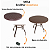 Conjunto Sevilha 1 Mesa Ripada 1.20m Alumínio + 4 Cadeiras Alegra Área Externa - Imagem 7