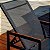 Kit 4 Cadeira Espreguiçadeira Piscina Jardim Amélia Aluminio Tela Sling Reclinável - Imagem 6