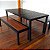 Mesa para Jardim e Piscina em Alumínio Ripado 2,40x1,00m - Imagem 8