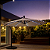 Sombreiro Ombrelone Lateral 3,00m Com LED e Painel Solar Suspenso e Manivela - Imagem 11