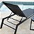 Espreguiçadeira Verona Premium Sem Braços Alumínio Piscina Tela Sling Reclinável - Imagem 13