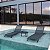 Espreguiçadeira Verona Premium Sem Braços Alumínio Piscina Tela Sling Reclinável - Imagem 11