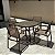 Conjunto De Mesa Verona Premium Cadeiras Alumínio Para Piscina E Jardim - Imagem 5