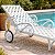 Espreguiçadeira Imperial Alumínio Fundido Com Rodas E Pintura Epóxi Branca - Imagem 5