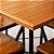 Conjunto Manhattan Mesa Jantar Industrial 70x70 4 Cadeiras Madeira - Imagem 4