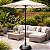 Ombrelone Central Elegance 2,70m Com Manivela + Base Pesada Piscina E Jardim - Imagem 8