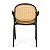 Cadeira De Jantar Com Braços Roma Design Palha Natural  Polipropileno - Imagem 5