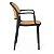Cadeira De Jantar Roma Prática Design Palha Natural  Polipropileno - Imagem 6