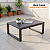 Mesa de Centro Torino Alumínio Ripado 80x60cm Resistente à Corrosão - Imagem 7