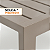 Mesa de Centro Torino Alumínio Ripado 80x60cm Resistente à Corrosão - Imagem 10