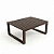 Mesa de Centro Torino Alumínio Ripado 80x60cm Resistente à Corrosão - Imagem 4