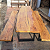 Conjunto Mesa Rústica Texas com 2 Bancos Madeira e Metalon Sob Medida - Imagem 4