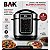 Panela de Pressão Elétrica Digital BAK 5L 900W 15 Funções 127V/220V - Imagem 2